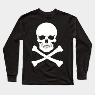 Pirate flag-Jolly Rojer Long Sleeve T-Shirt